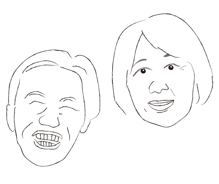 タナカさん夫婦