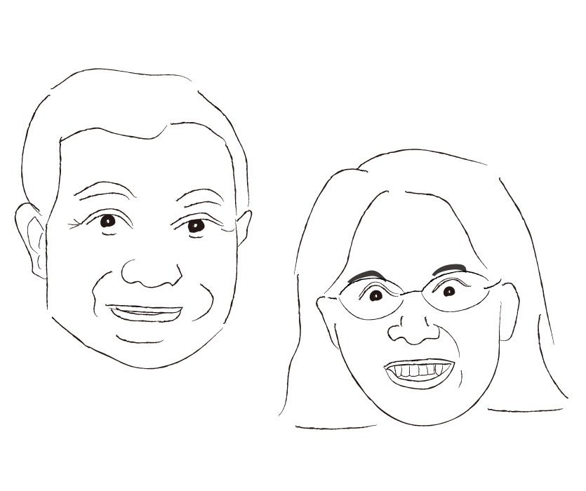 クボタさん夫婦